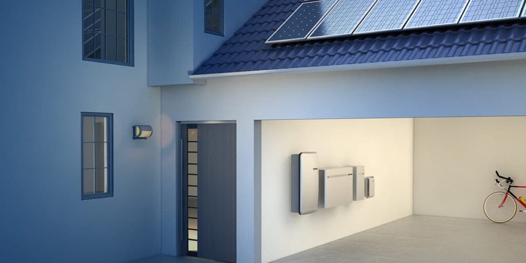 solar panel battery storage