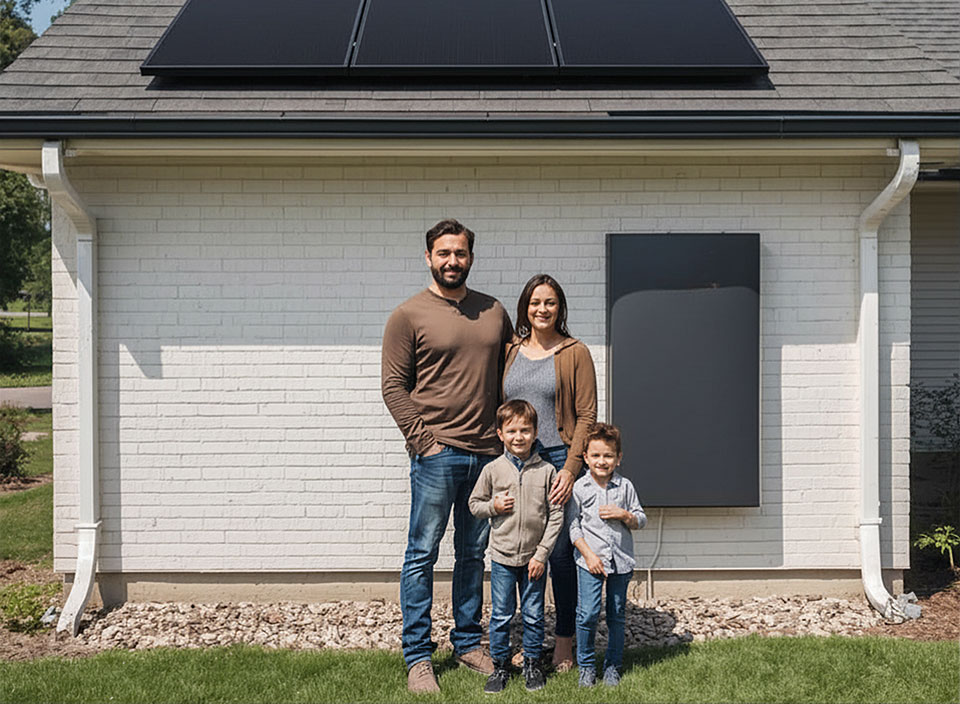 Home battery storage system installation by Nabu Energy - Bay Area solar battery backup