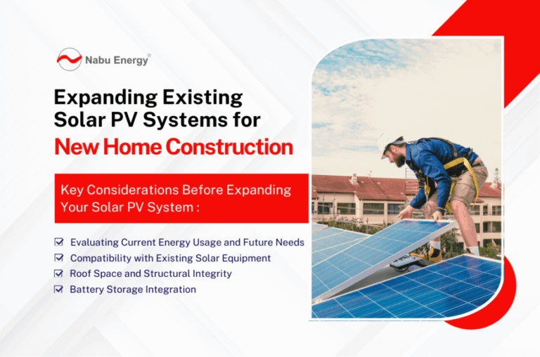 Expanding Existing Solar PV Systems for New Home Construction