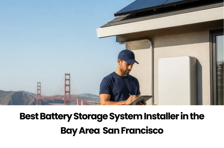 Best Battery Storage System Installer in Bay Area San Francisco