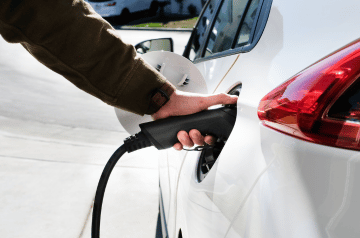 Level 2 EV charger installed at a Milpitas home for convenient residential electric vehicle charging