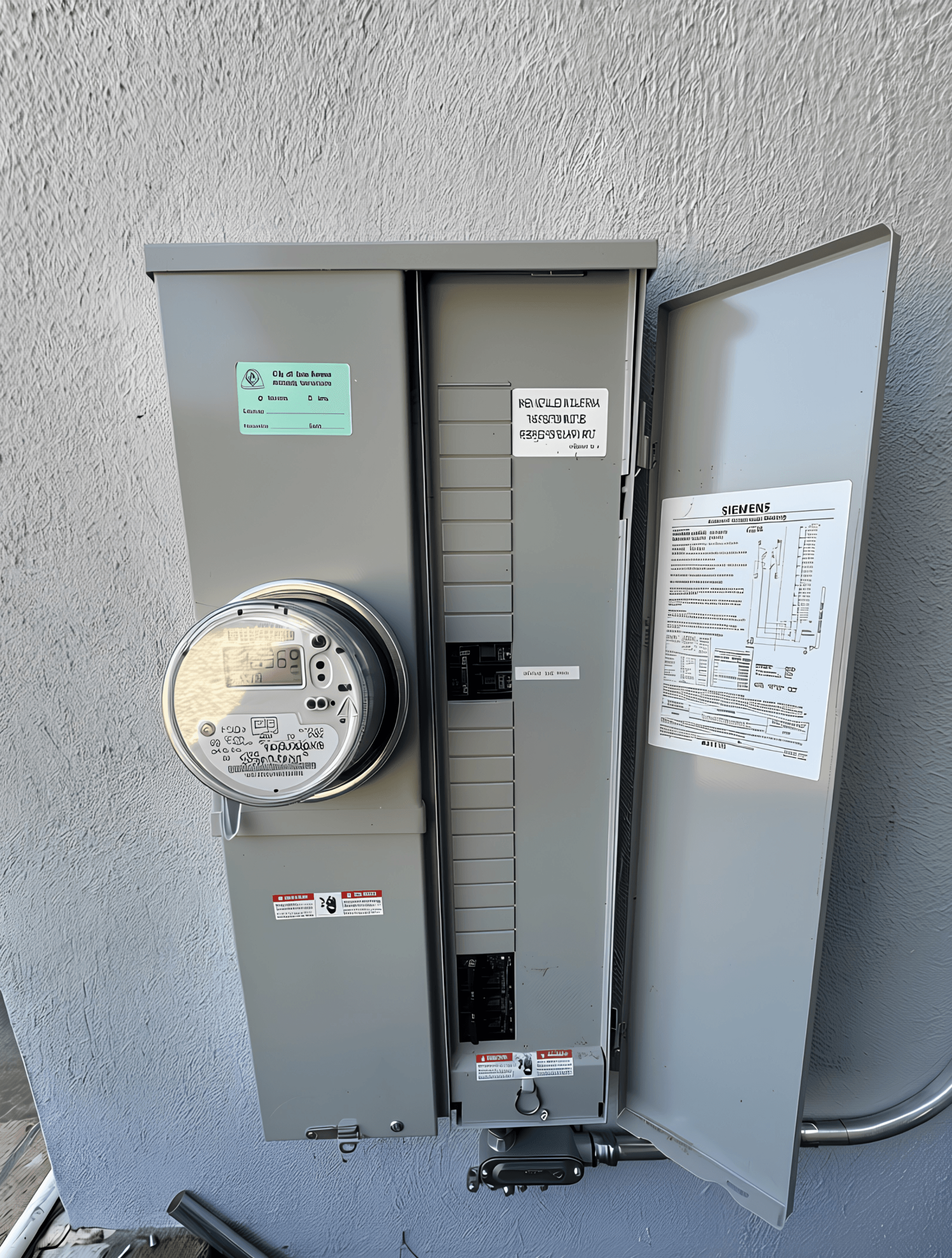 Main electrical panel upgrade