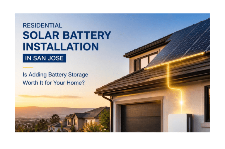 Residential Solar Battery Installation in San Jose: Is Adding Battery Storage Worth It for Your Home?