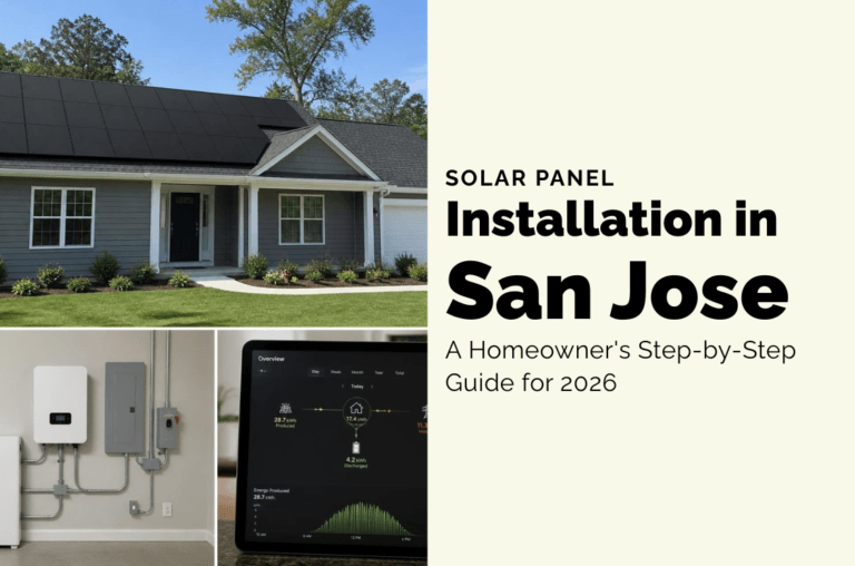 Solar Panel Installation in San Jose A Homeowners Step by Step Guide for 2026