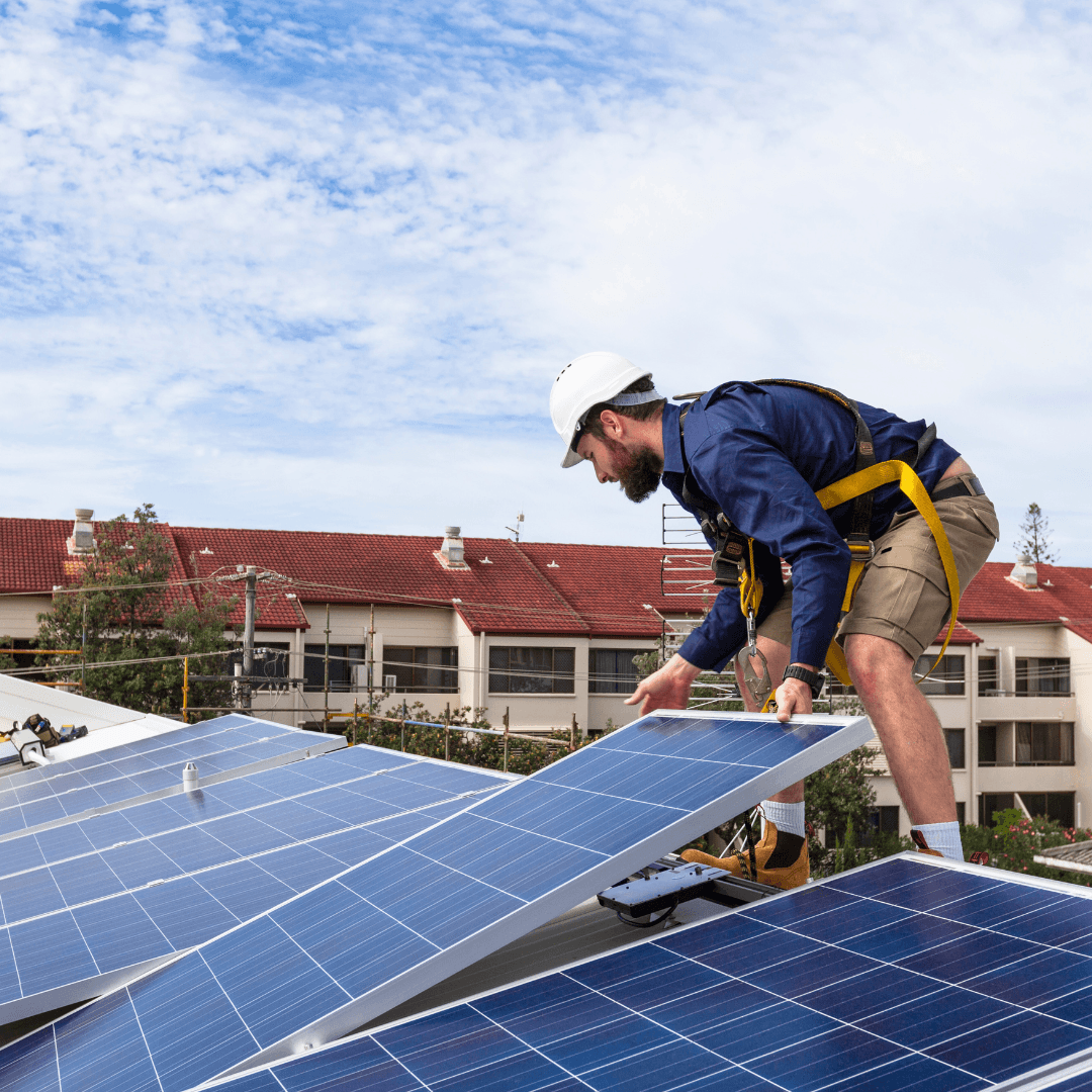 Solar panels can be installed on concrete tile roofs with an appropriate mounting and installation approach