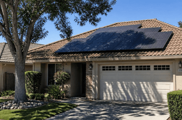 Trees and nearby structures can create changing shade patterns that affect which areas of a roof are suitable for solar.